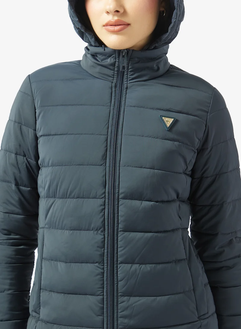 GUESS  Diann Full Zip Puffer Jacket for Women | Best Price UAE